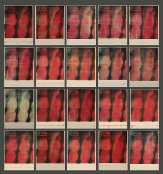 Gianluca Arienti, Nuova montagna risvegliata (multiplo), 2019Stampa in piano da lamierino lithoffset200 x 165 cm